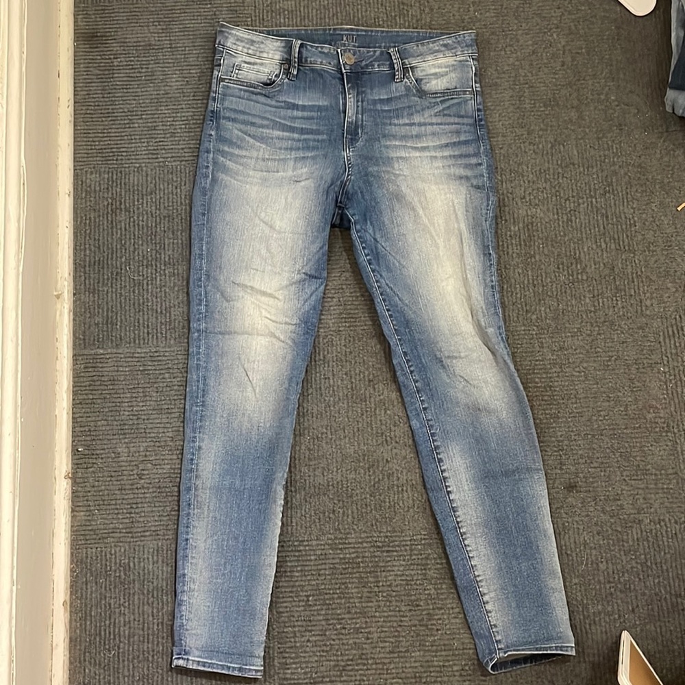 KUT  High Rise Toothpick Skinny Jeans